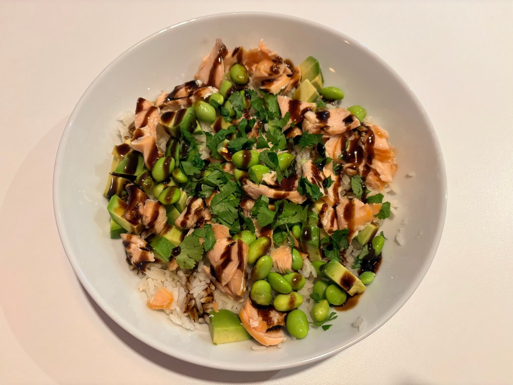 Salmon Teriyaki Bowls